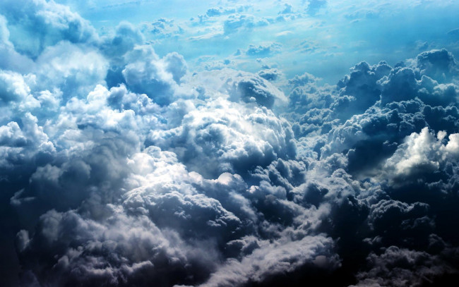 Обои картинки фото природа, облака, кучевые, тучи, небо