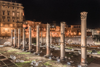 обоя basilica ulpia,  trajan forum, города, рим,  ватикан , италия, антик