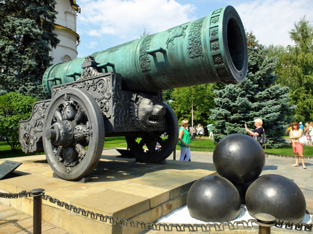 Обои картинки фото царь- пушка, города, москва , россия, царь-, пушка, москва, кремль, памятник
