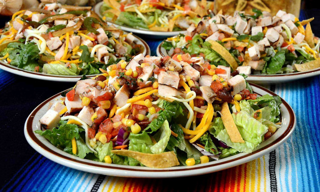 Обои картинки фото еда, салаты,  закуски, мексиканская, кухня, салат