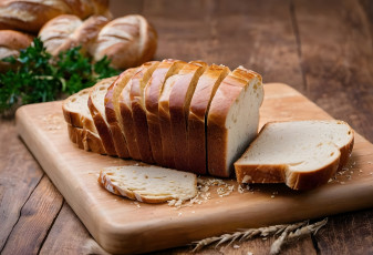 Картинка еда хлеб +выпечка белый ломтики