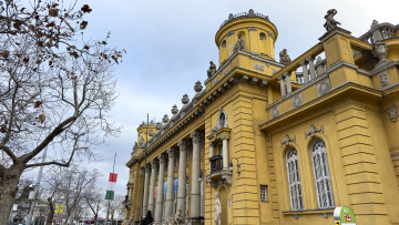 обоя szechenyi thermal baths, города, будапешт , венгрия, szechenyi, thermal, baths