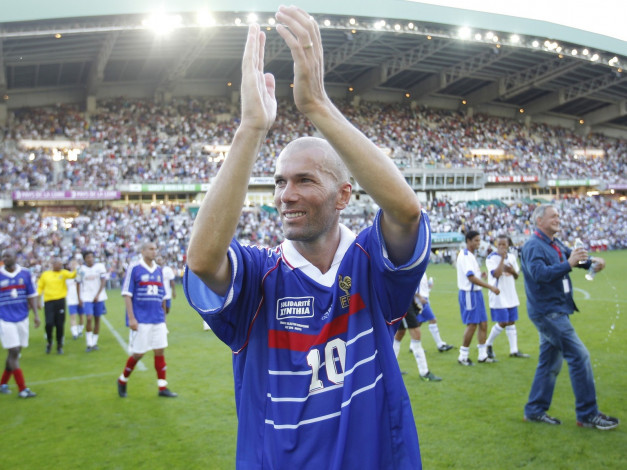 Обои картинки фото zinedine, zidane, спорт, футбол