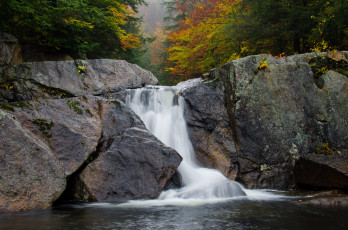 Картинка природа водопады вермонт