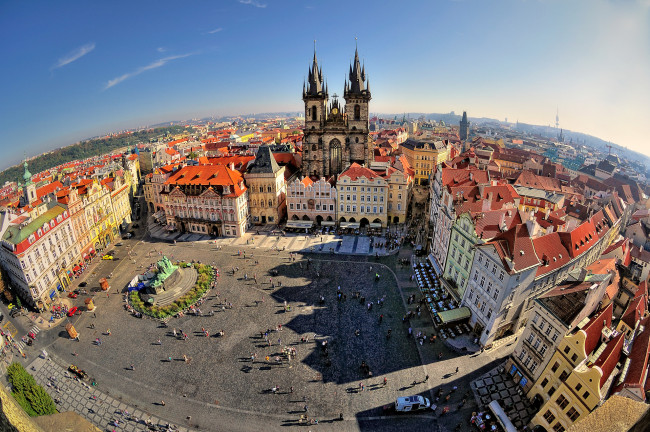 Обои картинки фото города, прага, Чехия, Чешская, республика, город