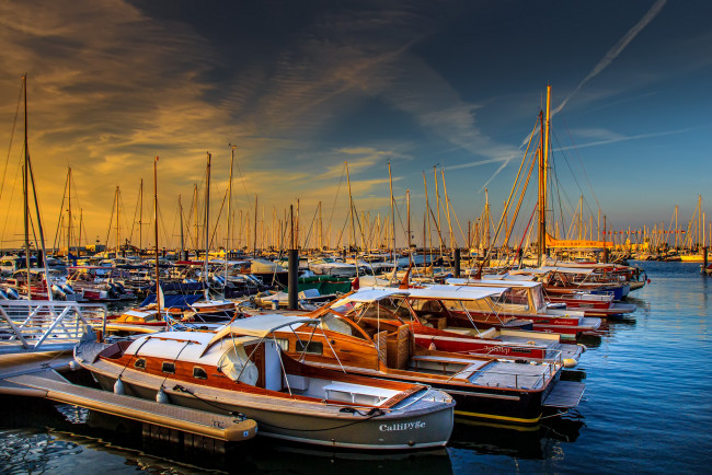 Обои картинки фото arcachon, france, корабли, порты, причалы, яхты