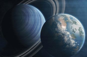 Картинка космос арт планета коллаж кольча