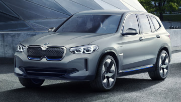 Картинка bmw+ix3+concept+2018 автомобили bmw 2018 concept ix3