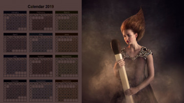 Картинка календари компьютерный+дизайн девушка спичка