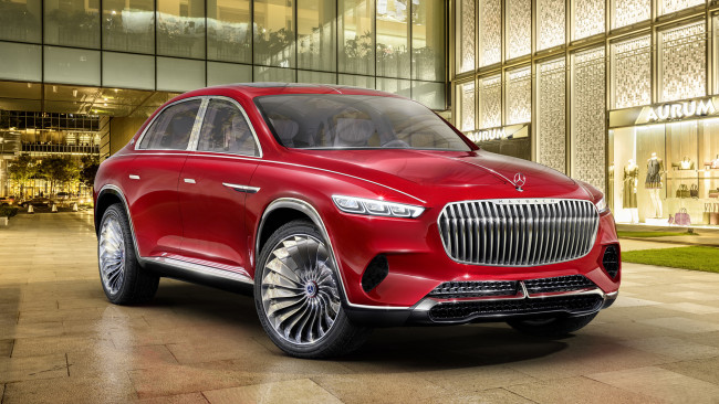 Обои картинки фото mercedes-maybach vision ultimate luxury suv concept 2018, автомобили, mercedes-benz, concept, suv, luxury, ultimate, vision, mercedes-maybach, 2018