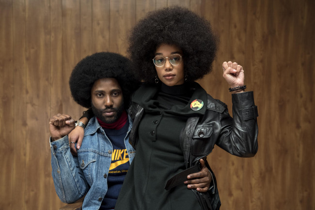 Обои картинки фото blackkklansman , 2018, кино фильмы, -unknown , другое, john, david, washinton, laura, harrier, черный, клановец, драма, комедия, криминал, биография, джон, дэвид, вашингтон