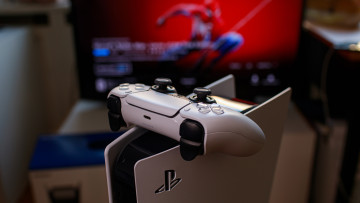 обоя компьютеры, play station, playstation