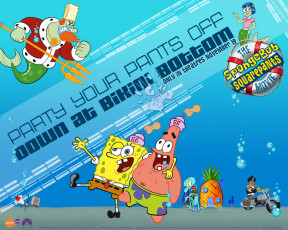 обоя мультфильмы, spongebob, squarepants