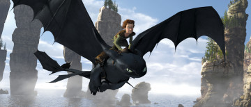 Картинка how to train your dragon мультфильмы как приручить дракона дракон динозавр рептилия