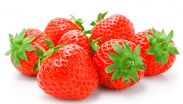 Картинка еда клубника земляника витамины ягоды