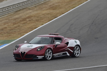 обоя автомобили, alfa romeo, safety, sbk, alfa, romeo, 4c, 2014г, 960, car