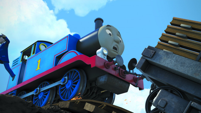 Обои картинки фото thomas and friends, мультфильмы, паровоз