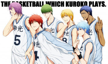 обоя аниме, kuroko no baske, баскетбол