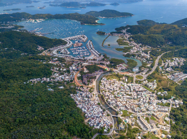 Обои картинки фото sai kung,  hong kong, города, гонконг , китай, простор