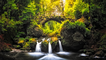 Картинка природа водопады люксембургская швейцария