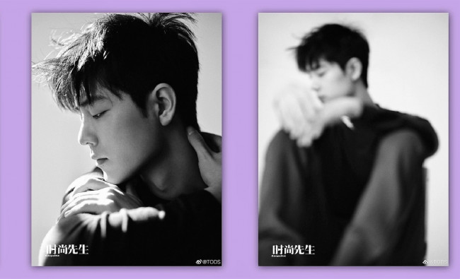 Обои картинки фото мужчины, xiao zhan, актер, лицо