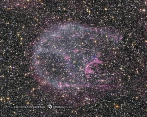 Картинка supernova remnat 132d космос звезды созвездия