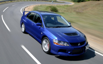 Картинка mitsubishi lancer evolution ix автомобили