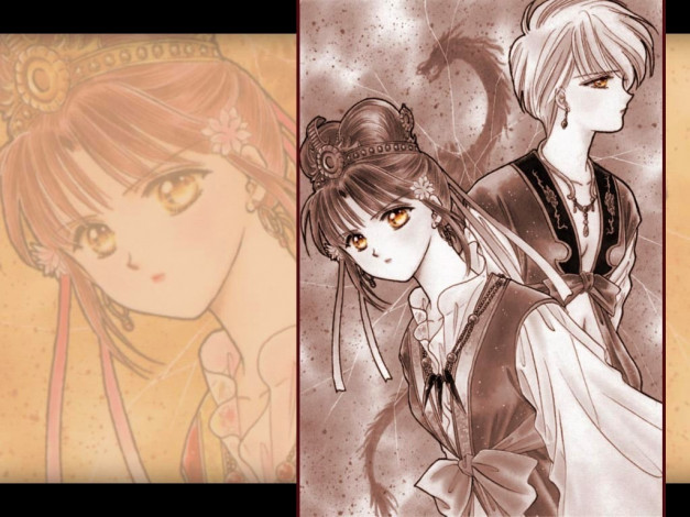 Обои картинки фото аниме, fushigi, yugi