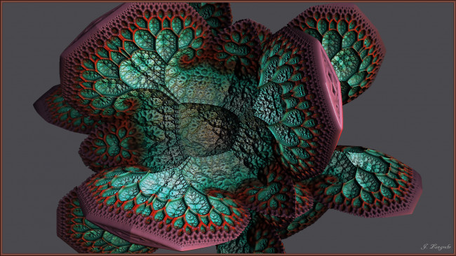 Обои картинки фото 3д, графика, fractal, фракталы, рисунок, цвета