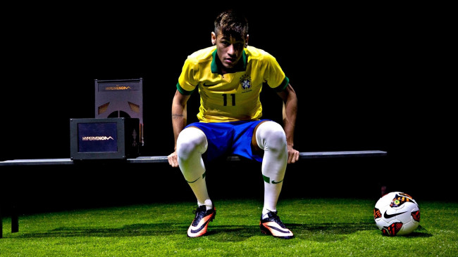 Обои картинки фото спорт, футбол, neymar, da, silva