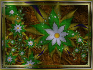 Картинка 3д+графика цветы+ flowers узор фон цвета лепестки