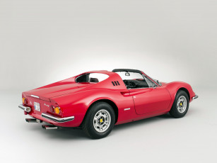 Картинка автомобили ferrari dino красный 246 gts