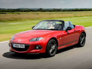 Картинка автомобили mazda nc3 uk-spec 25th anniversary mx-5 красный 2014г