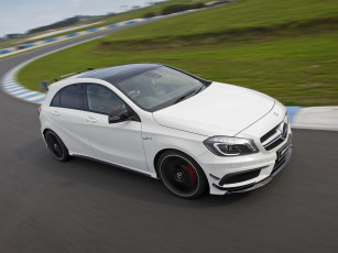 Картинка автомобили mercedes-benz edition 1 amg a 45 светлый 2013г w176 au-spec