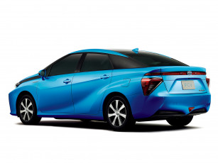 обоя автомобили, toyota, 2015г, синий, fcv