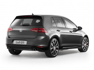 Картинка автомобили volkswagen performance темный 2014г typ 5g au-spec 5-door golf gti