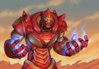 Картинка фэнтези роботы +киборги +механизмы iron man фантастика броня fullmetal alchemist fan art