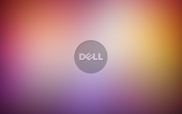 Картинка компьютеры dell фон логотип