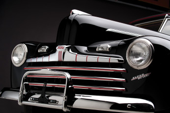 обоя ford v8 super deluxe convertible, автомобили, фрагменты автомобиля, черный, решетка