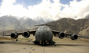 Картинка авиация военно транспортные самолёты горы самолёт
