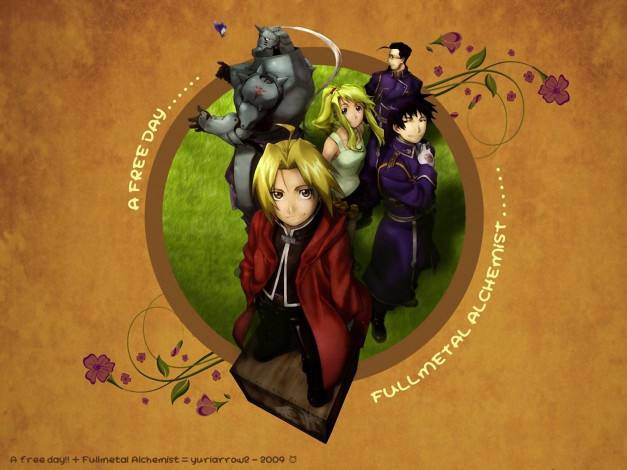 Обои картинки фото аниме, fullmetal, alchemist