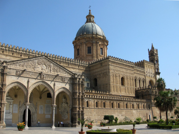 Обои картинки фото города, католические, соборы, костелы, аббатства, palermo