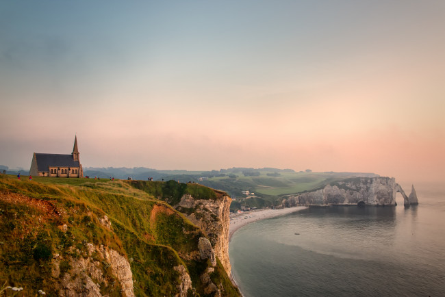 Обои картинки фото etretat, france, природа, побережье, па-де-ко, english, channel, pays, de, caux, этрета, франция, ла-манш, известняковый, берег