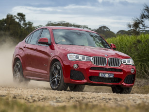 Картинка автомобили bmw au-spec sports x4 xdrive35i m красный 2014г package