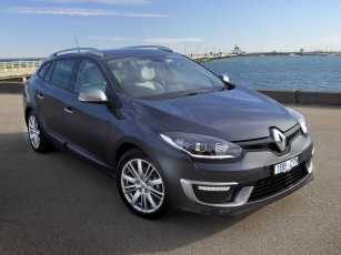 Картинка автомобили renault 2014г au-spec gt line estate mеgane темный