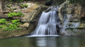 Картинка природа водопады река скалы водопад