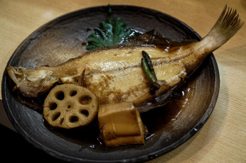 Картинка еда рыбные+блюда +с+морепродуктами жаренная рыба