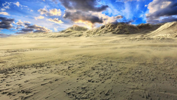 Картинка природа пустыни песок дюны лето