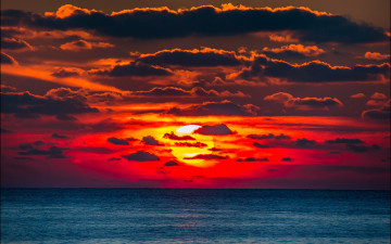 Картинка природа восходы закаты херсонес солнце облачность вечер фиолетовый красный оранжевый чёрное море жёлтый белый закат сергей анашкевич россия крым