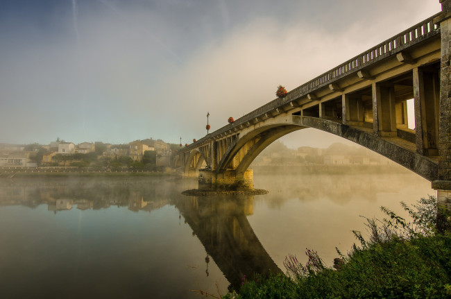Обои картинки фото города, - мосты, мост, река